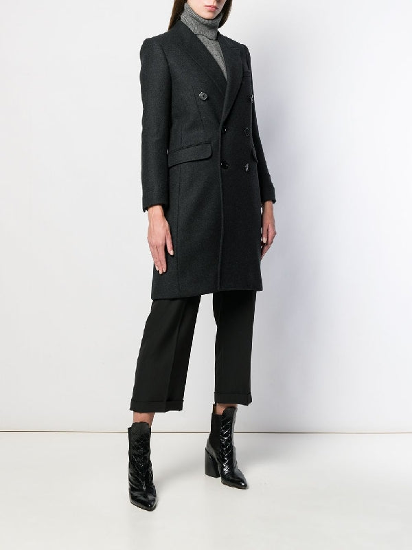 Wool Cashmere Double Coat