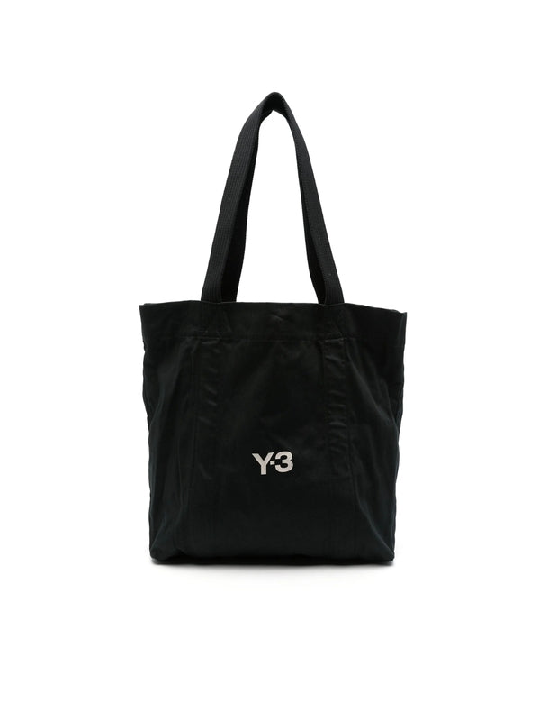 Y-3 Black Tote Bags