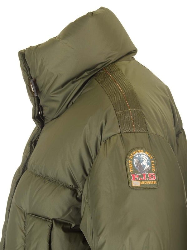 Cecy Logo Patch Padded Jacket