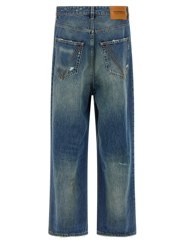Distress Denim
  Pants