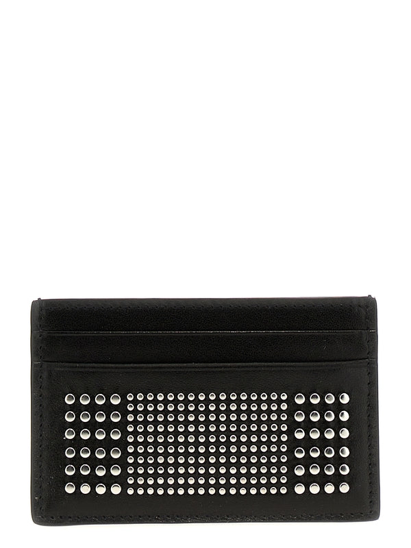 Alexander Mcqueen Black Card Wallet