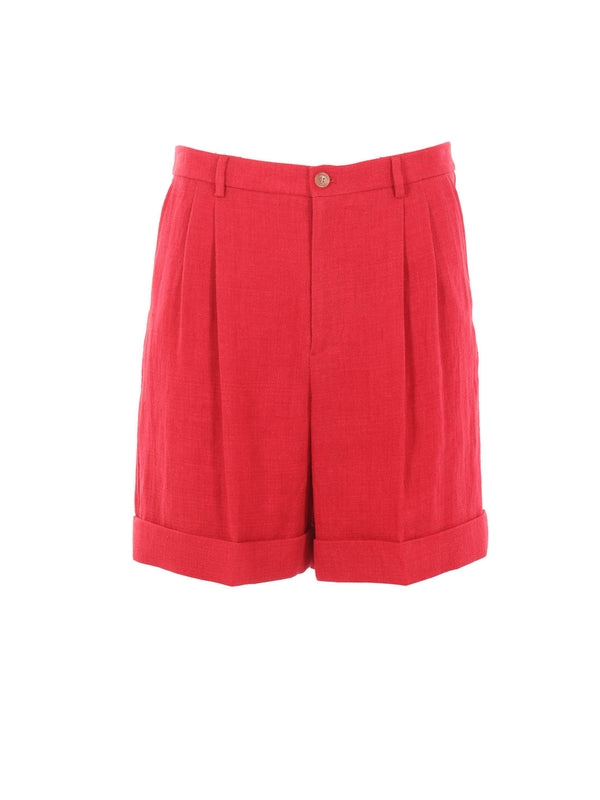 Valentino Red Shorts