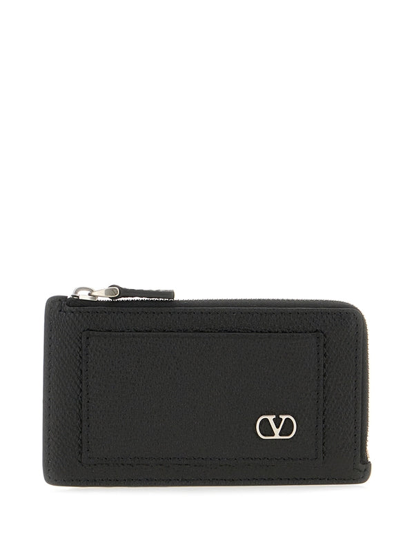 Valentino Black Card Wallet