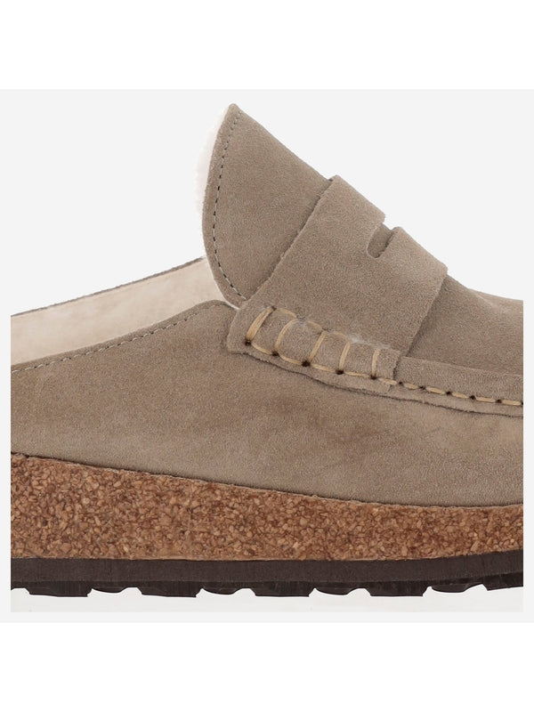 Naples Shearling Suede Loafers