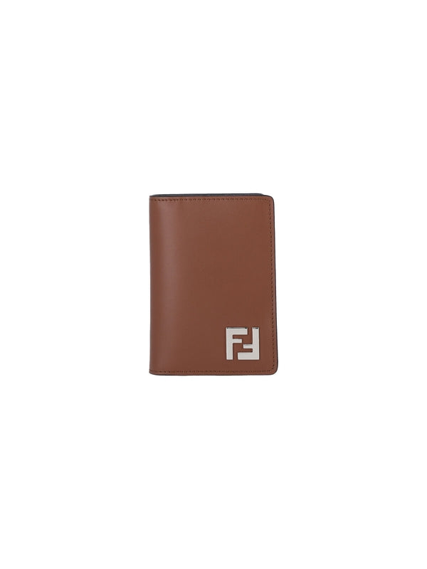 Fendi Brown Card Holders