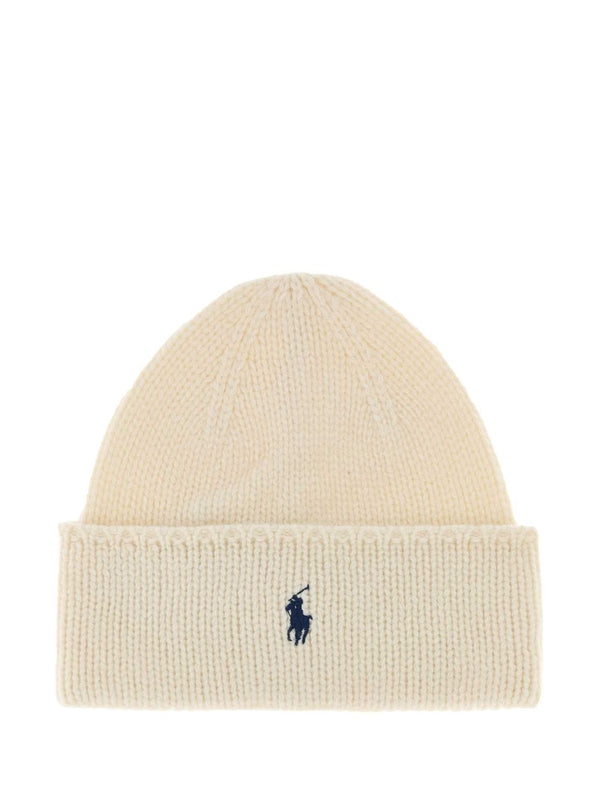 Polo Ralph Lauren White Beanies