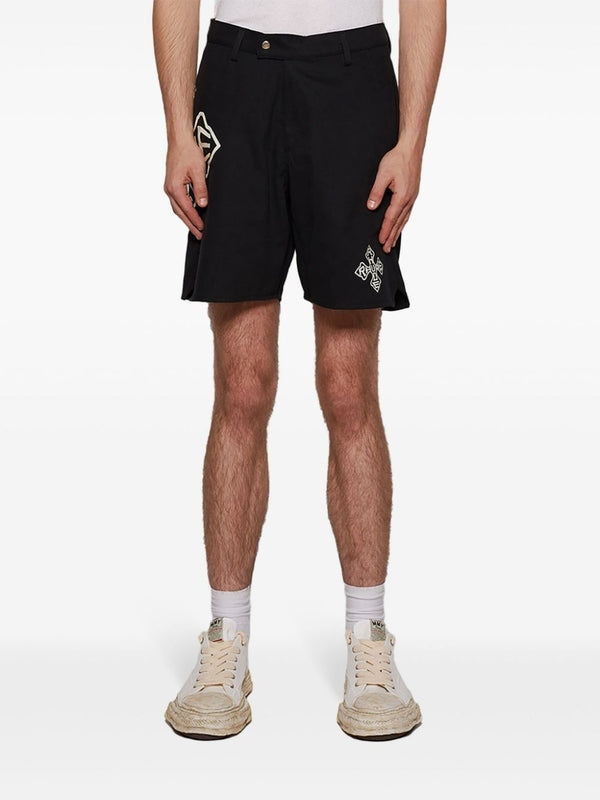 Graphic Logo Bermuda Shorts