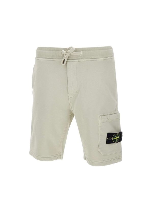 Wappen Patch Cotton Shorts