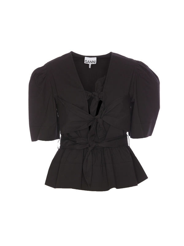 Tie Bow Detail Blouse