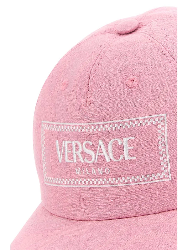 Baroque Jacquard Cotton Baseball Cap