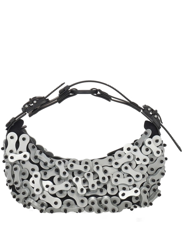 Inner Room Gray Shoulder Bag