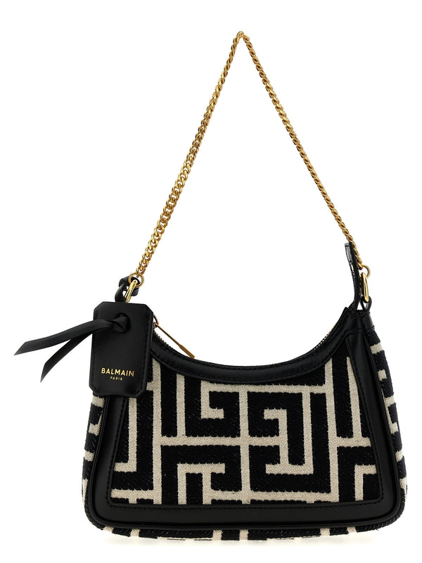 B Ami Logo
  Pattern Chain Shoulder Bag