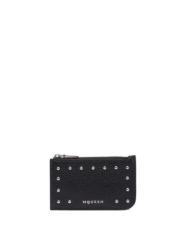 Alexander Mcqueen Black Card Holders