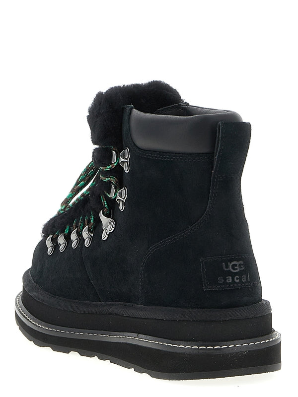 Ugg Black Lace-Up Boots