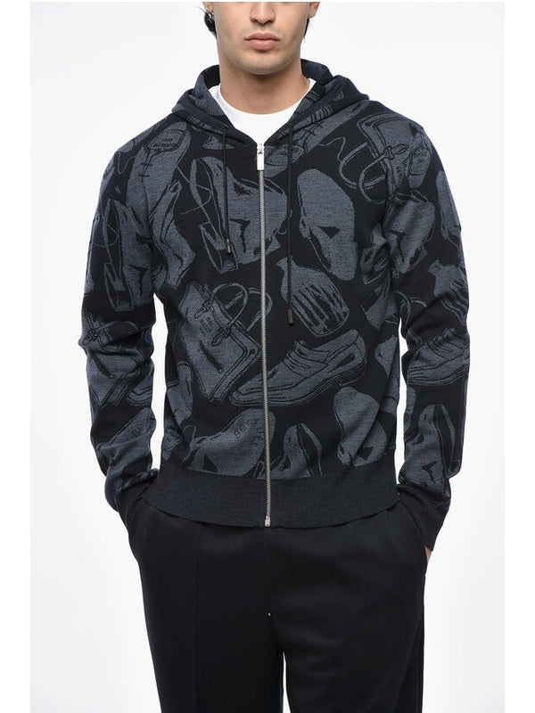 Berluti Navy Hoodies