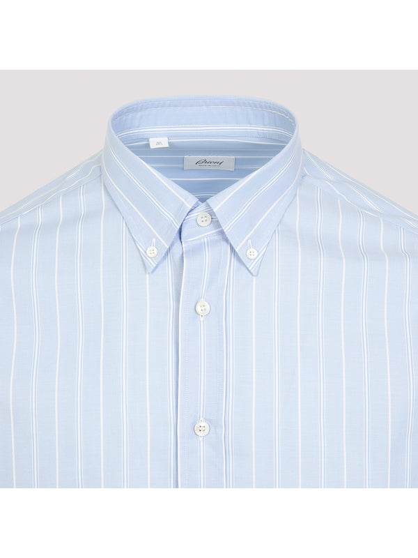 Pinstripe Cotton Shirt