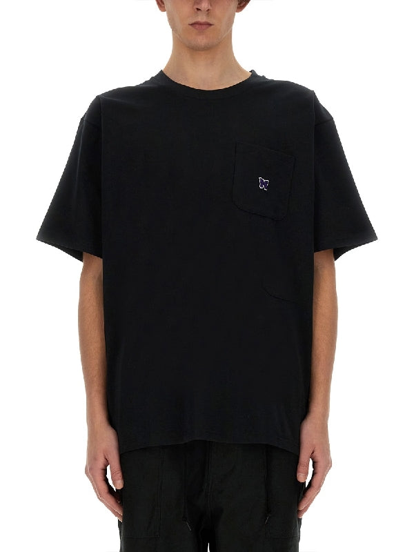 Logo Embroidered Pocket T-Shirt