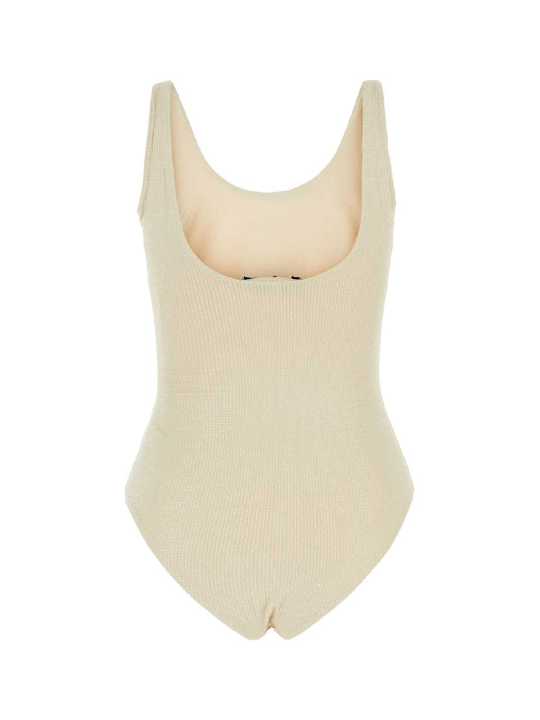 Triangle Logo One-piece Swimsuit