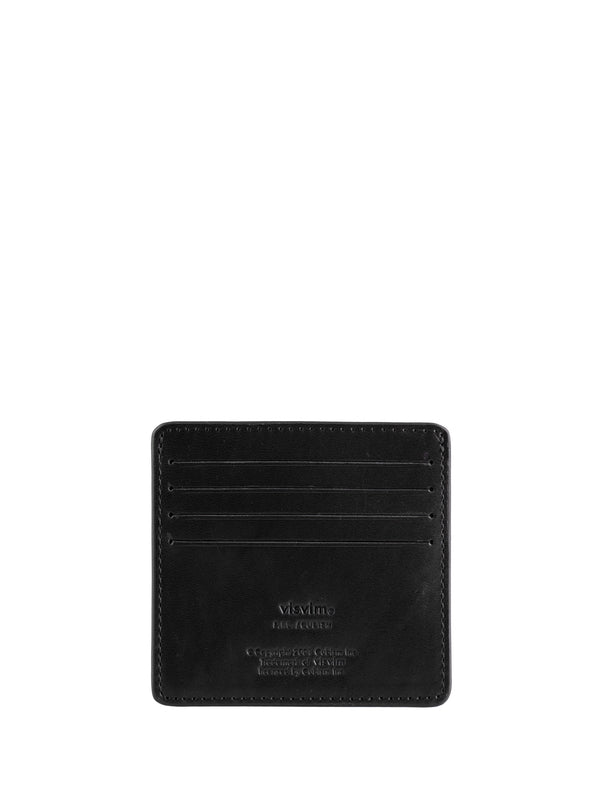 Black Leather Card Wallet