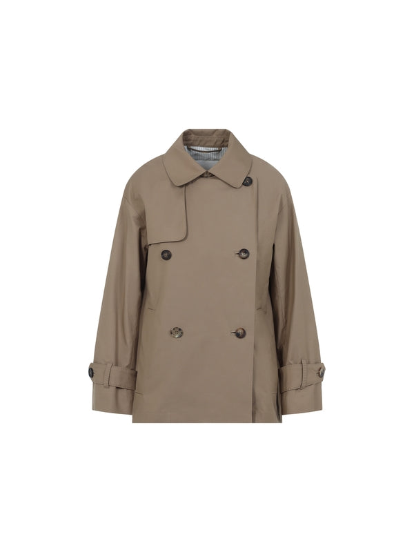 Zeno Short Trench Coat