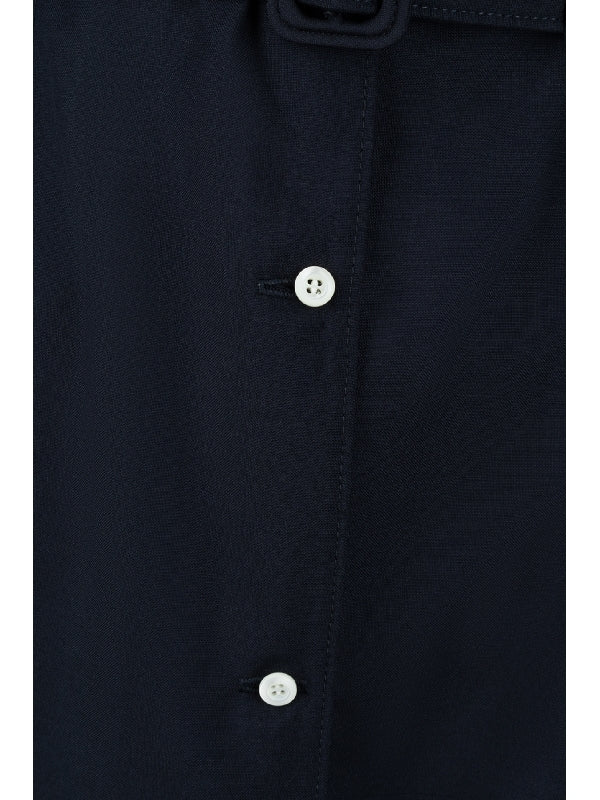 Single Breasted Belted Jacket