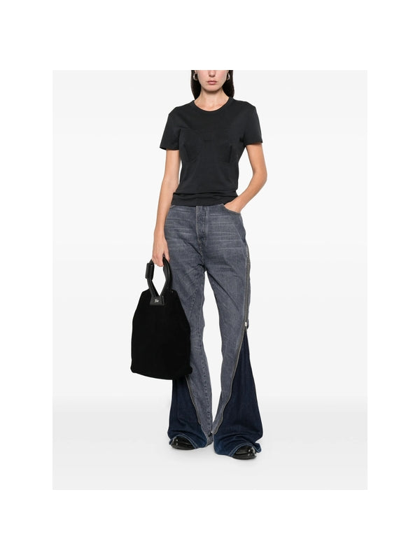 Luar Black Tote Bags