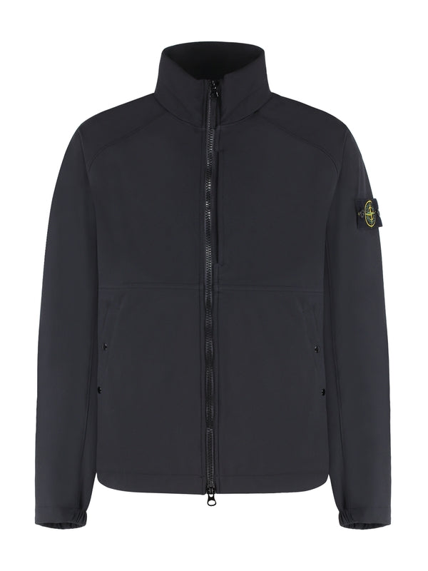 Wappen Patch High Neck Zip Jacket