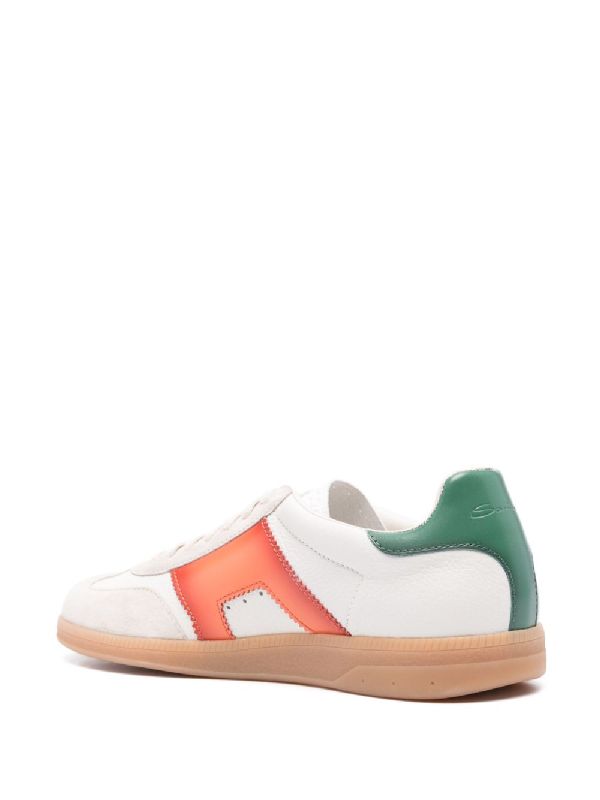 Color-block Panel Sneakers