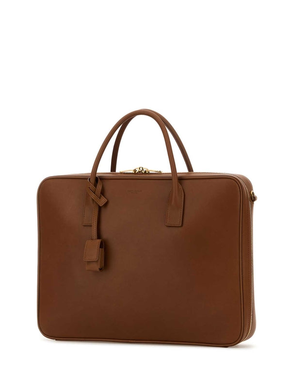 Bauleto Large Brown Brief Case