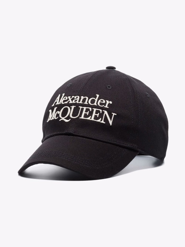 Alexander Mcqueen Black Ball Cap