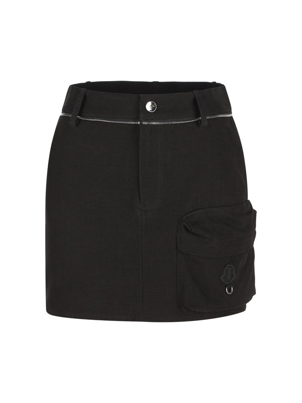 Willow Smith Pocket Detail Cotton Skirt