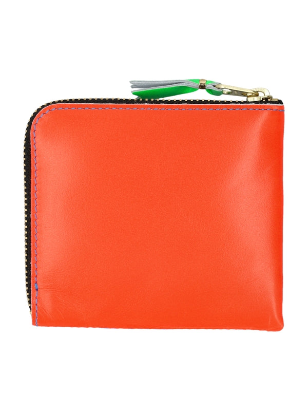 Super fluo small zip coin wallet Wallets