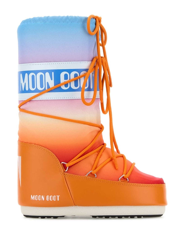 Icon Logo Lace-Up Boots