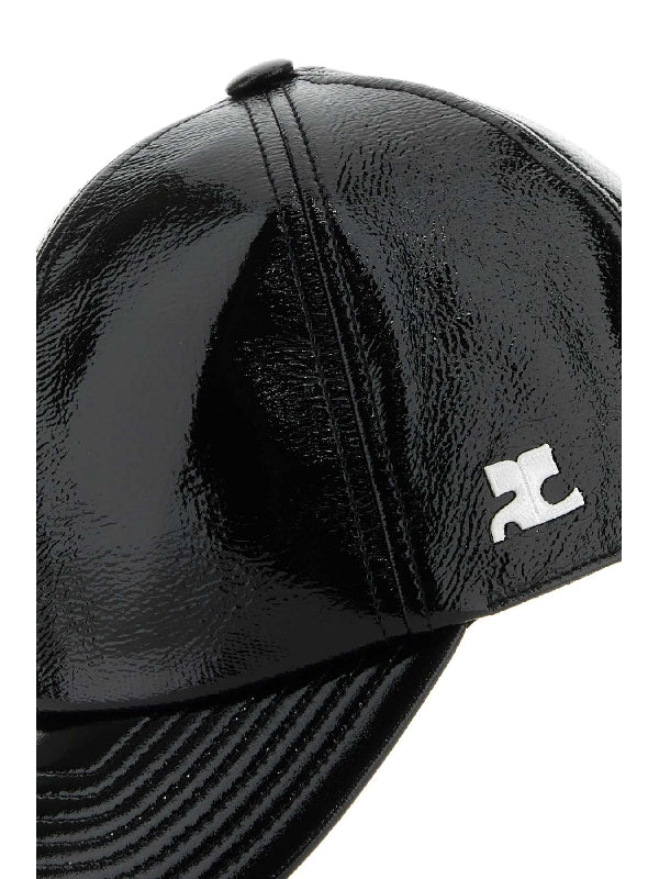 Side Logo Patch Vinyl Baseball Cap