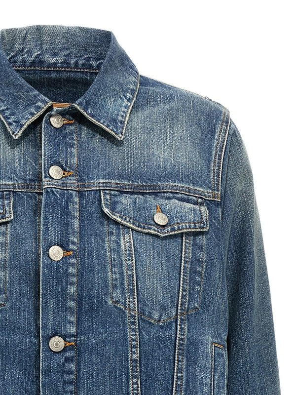 Back Cutout
  Detail Denim Jacket