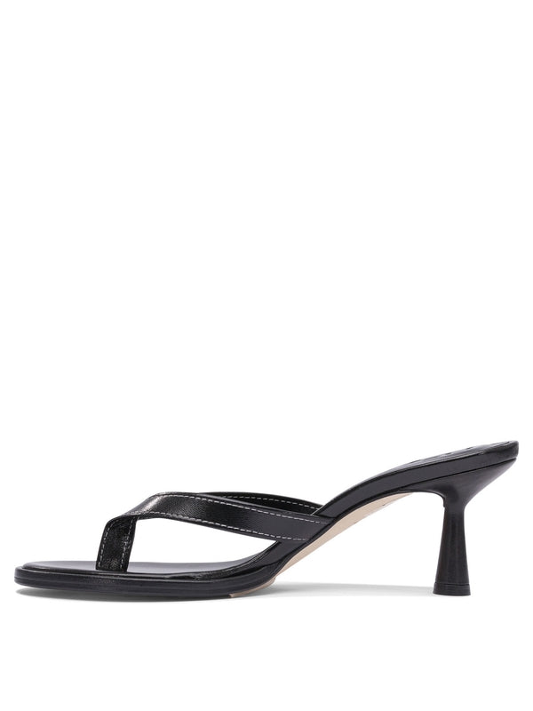 Aeyde Black Sandal Heels