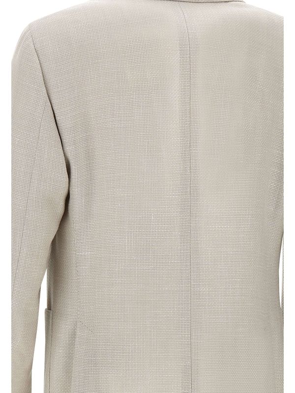 Wool Blend Tailored Jacket