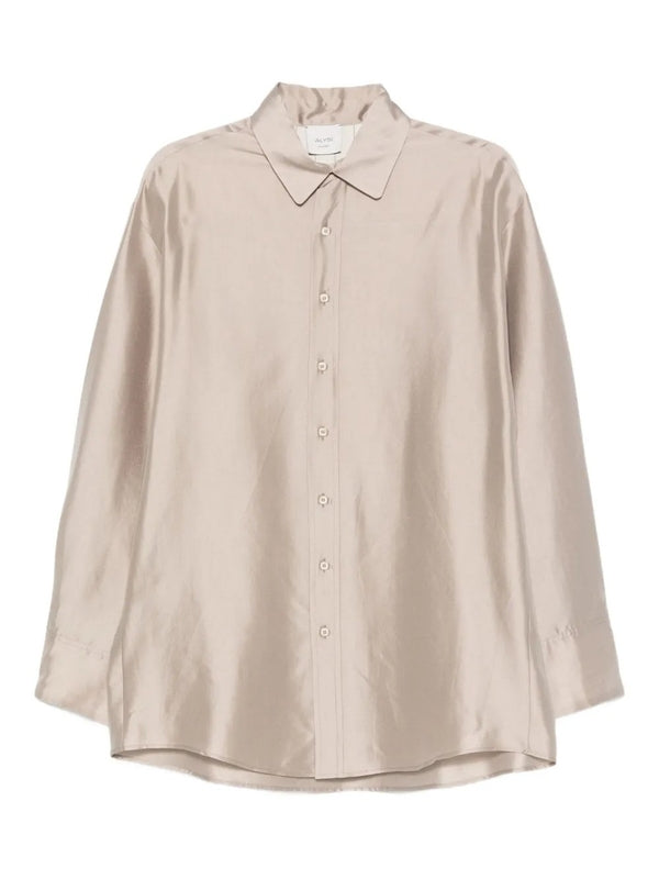 Aliji Beige Shirt & Blouse