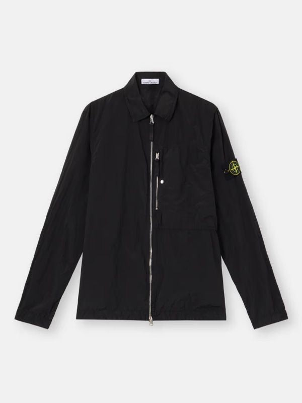 Wappen Patch Nylon Shirt Jacket