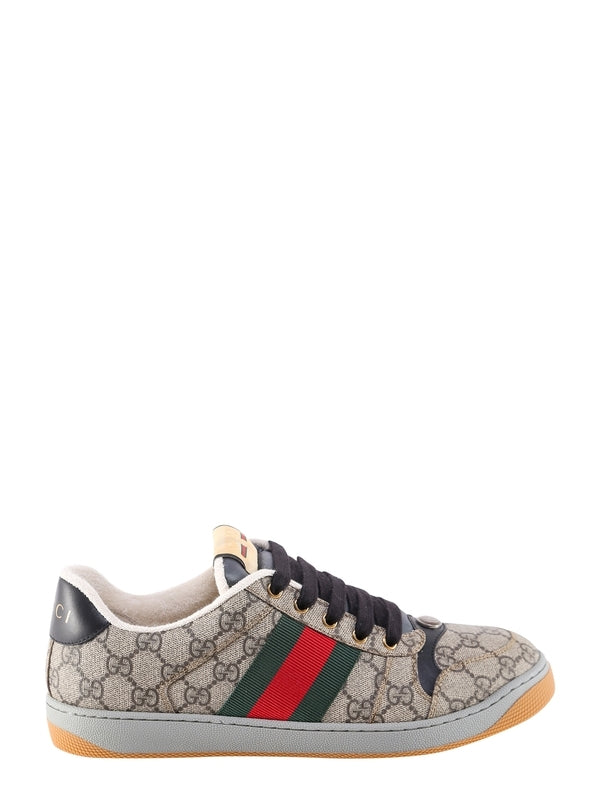 Gucci Beige Low Top Sneakers