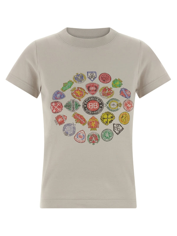 Balenciaga Grey Half Sleeve