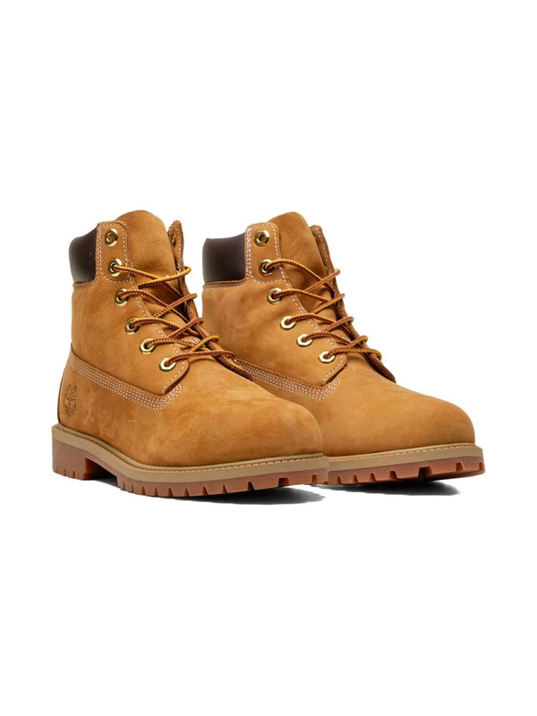 Timberland Beige Lace-Up Boots