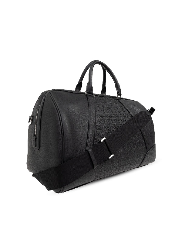 Gancini Logo Calfskin Boston
  Bag