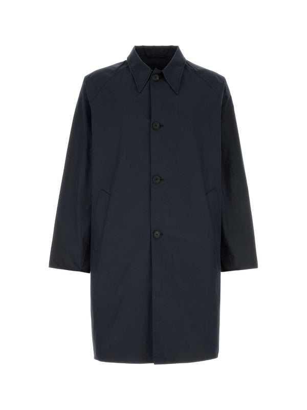 Triangle Patch Cashmere Coat