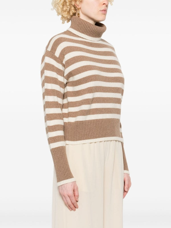 Stripe Cashmere Knit
