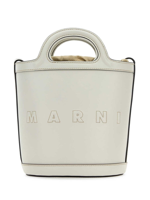 Tropicalia Leather Small Bucket Bag