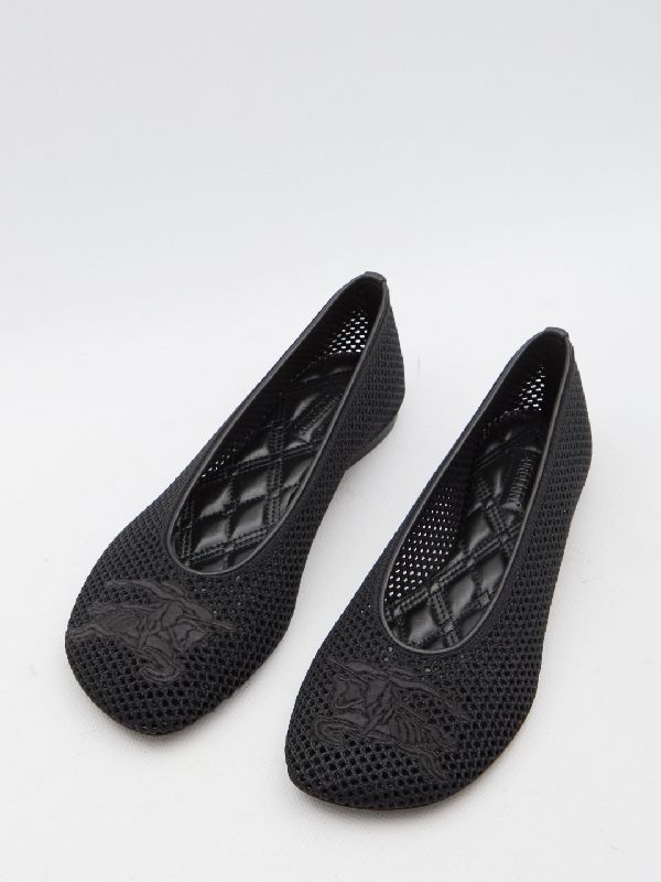 Ekd Logo Mesh Flat Shoes