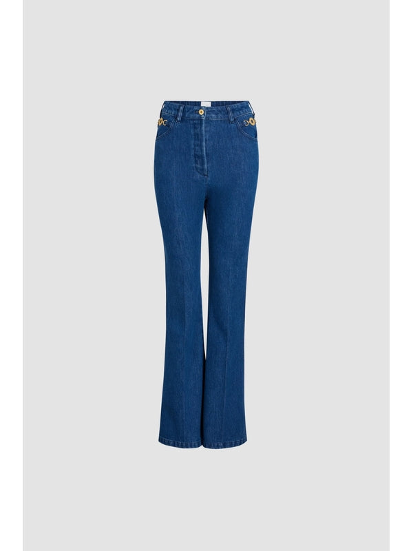 Patou Blue Denim Pants