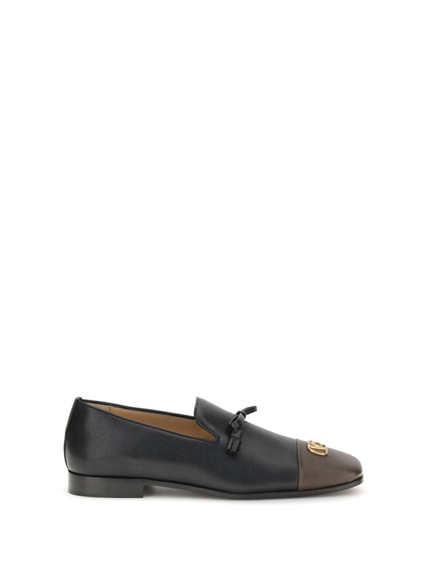 Valentino Black Loafers