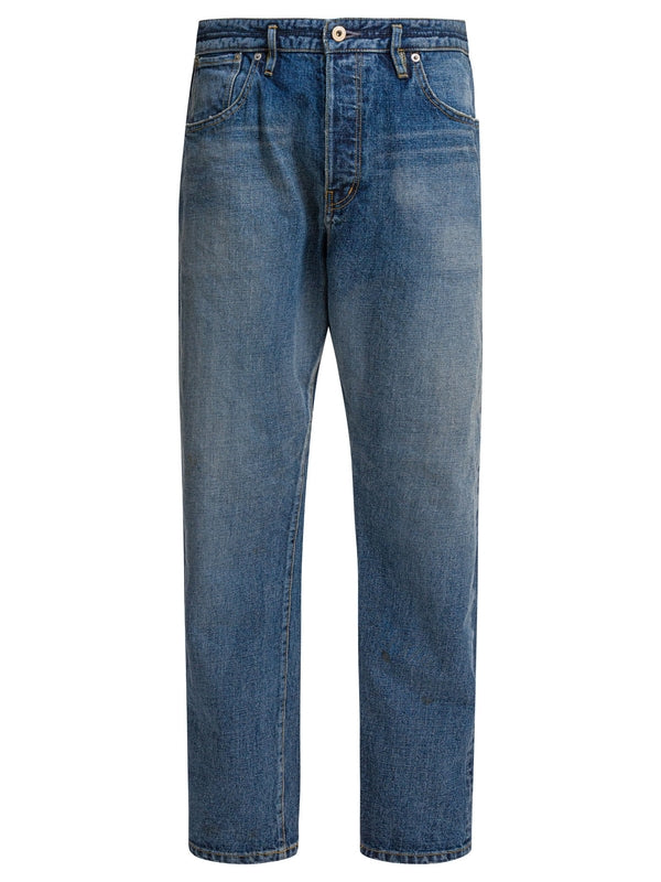 Nonnative Blue Denim Pants